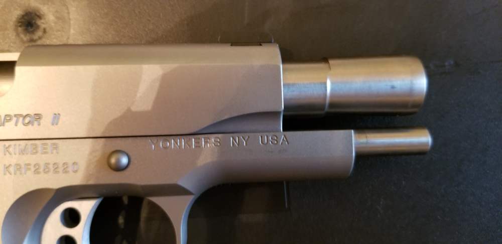Kimber Stainless Pro Raptor II .9mm (NIB) Never Fired -img-4