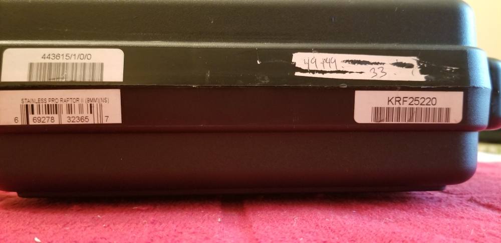 Kimber Stainless Pro Raptor II .9mm (NIB) Never Fired -img-17