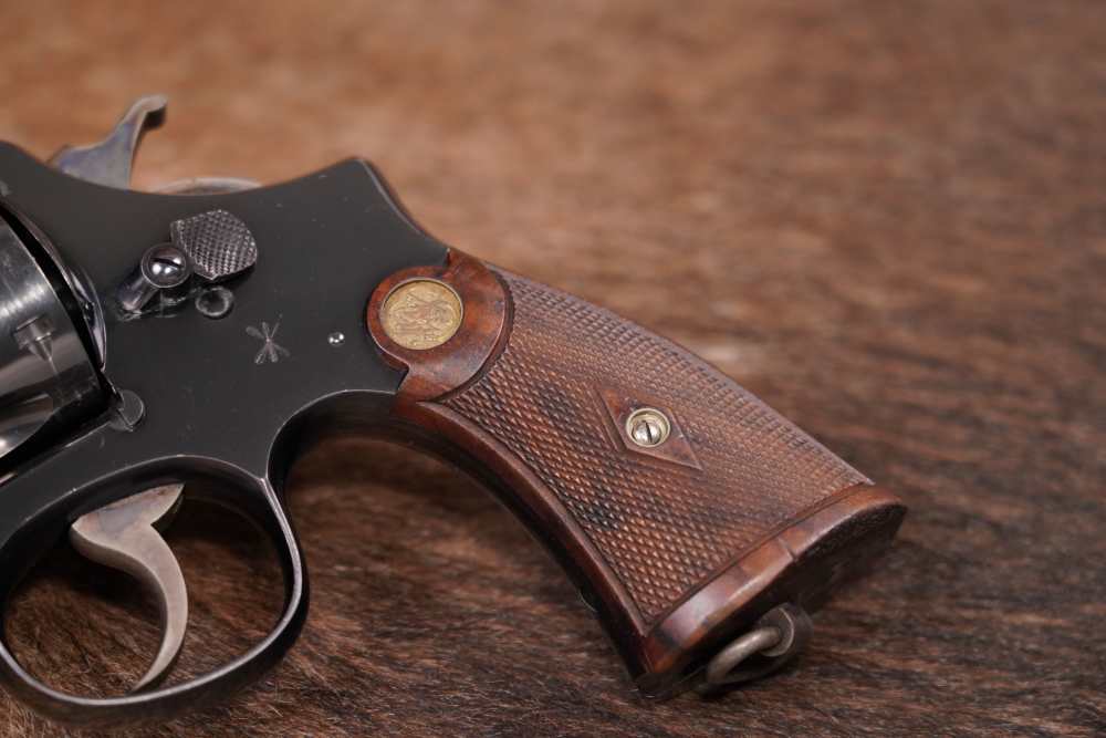 British Smith & Wesson S&W .455 Mark II 1st Model Triple Lock Revolver C&R-img-8