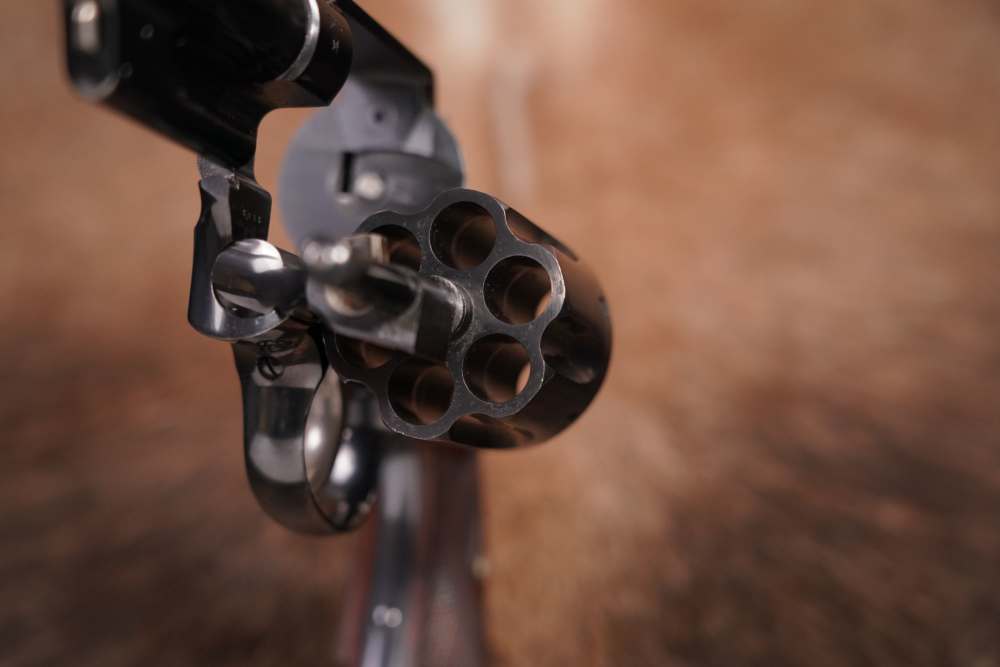 British Smith & Wesson S&W .455 Mark II 1st Model Triple Lock Revolver C&R-img-34