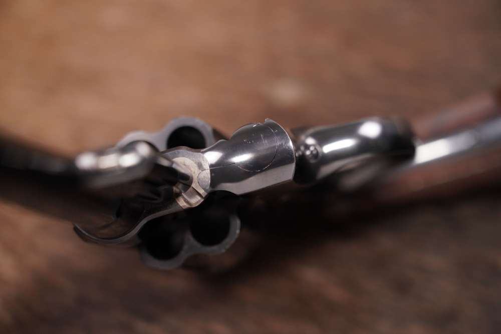 British Smith & Wesson S&W .455 Mark II 1st Model Triple Lock Revolver C&R-img-14