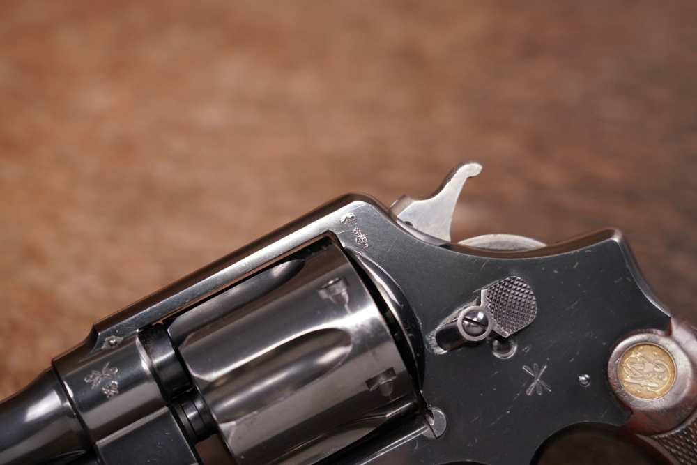 British Smith & Wesson S&W .455 Mark II 1st Model Triple Lock Revolver C&R-img-10