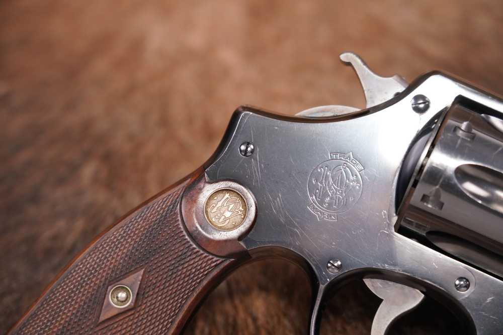 British Smith & Wesson S&W .455 Mark II 1st Model Triple Lock Revolver C&R-img-32