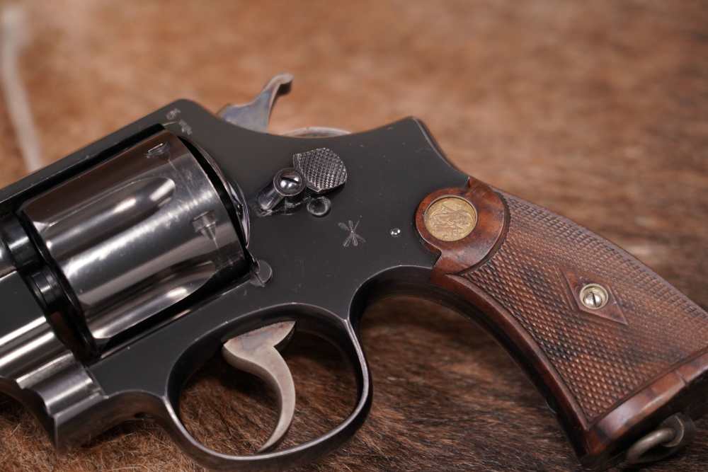 British Smith & Wesson S&W .455 Mark II 1st Model Triple Lock Revolver C&R-img-7