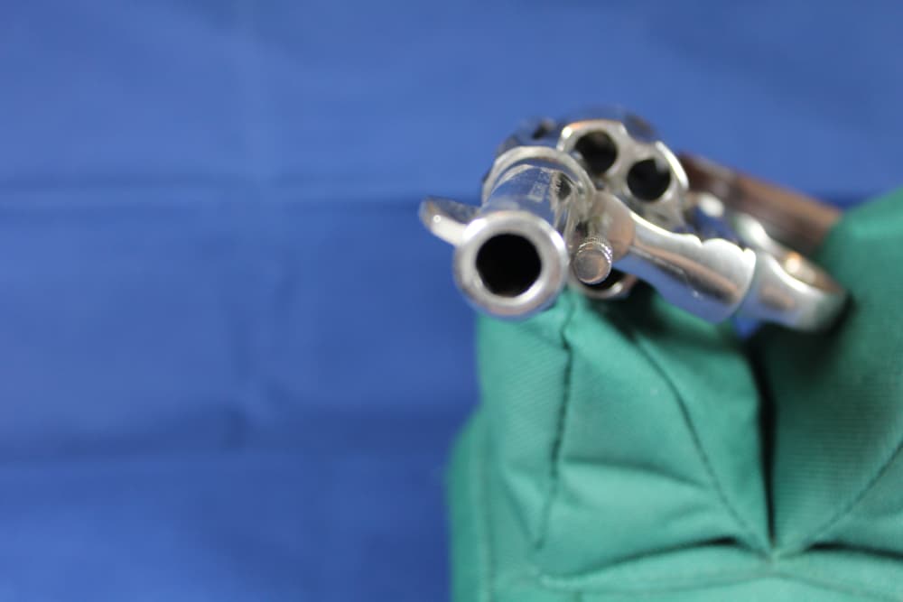 Colt Detective Spl, cal 38 Spl, rare 3” barrel, rare nickel, made 1970, C&R-img-28