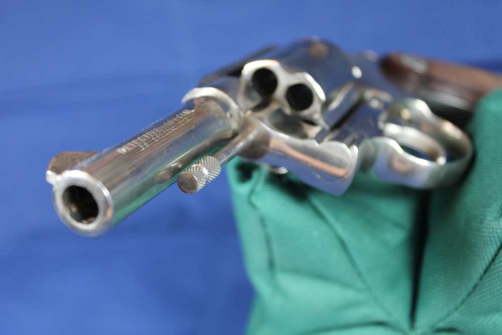 Colt Detective Spl, cal 38 Spl, rare 3” barrel, rare nickel, made 1970, C&R-img-27