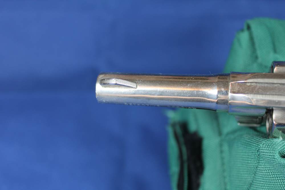 Colt Detective Spl, cal 38 Spl, rare 3” barrel, rare nickel, made 1970, C&R-img-26
