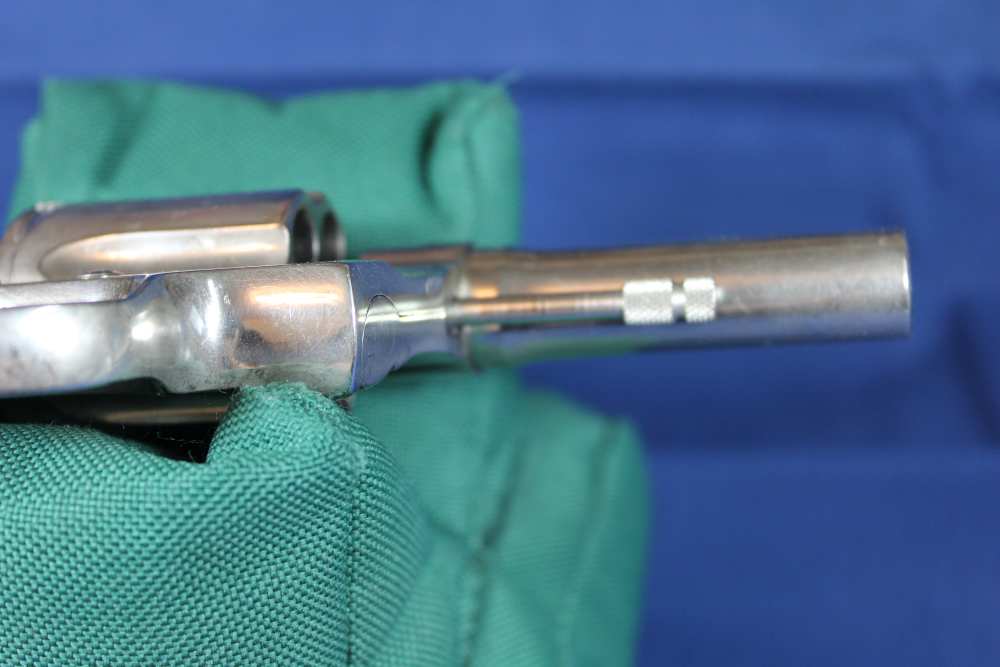 Colt Detective Spl, cal 38 Spl, rare 3” barrel, rare nickel, made 1970, C&R-img-19