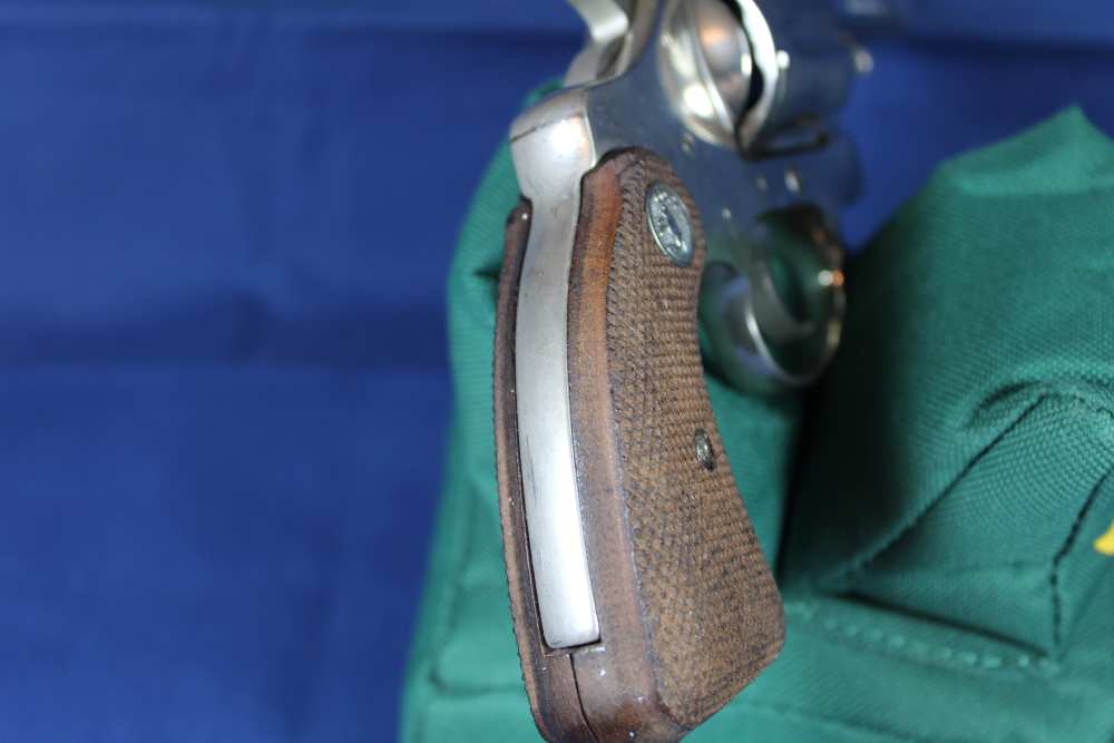 Colt Detective Spl, cal 38 Spl, rare 3” barrel, rare nickel, made 1970, C&R-img-22