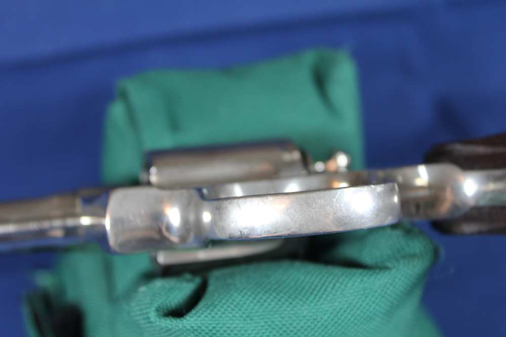 Colt Detective Spl, cal 38 Spl, rare 3” barrel, rare nickel, made 1970, C&R-img-14