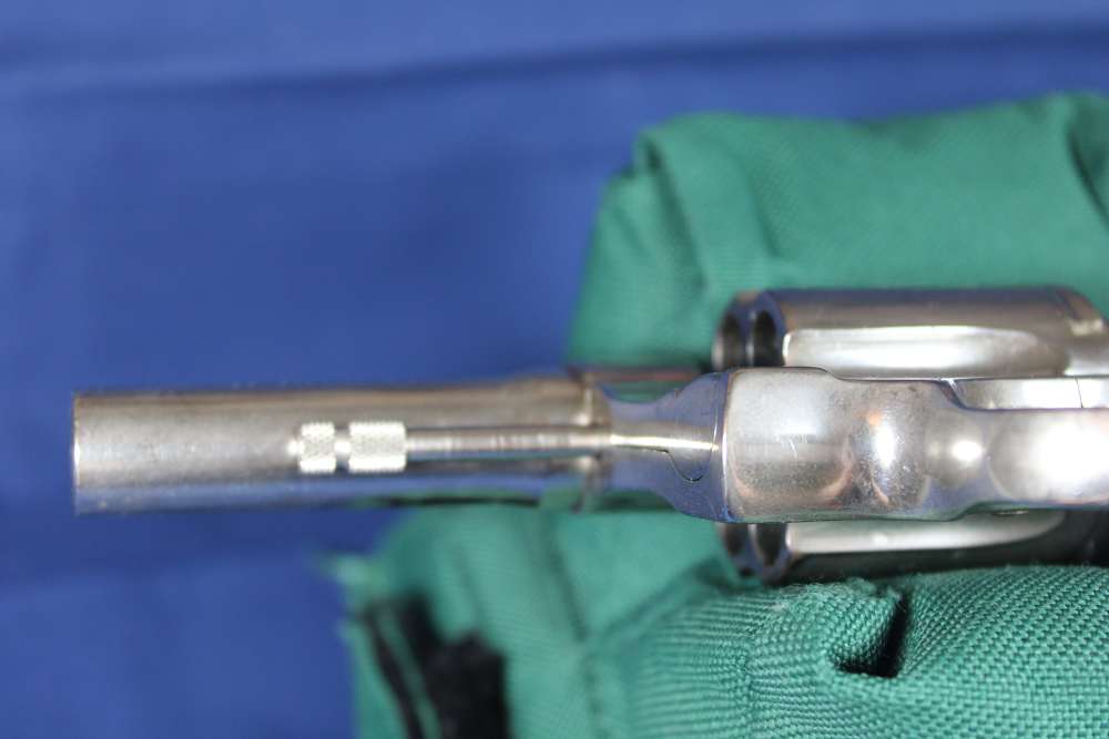 Colt Detective Spl, cal 38 Spl, rare 3” barrel, rare nickel, made 1970, C&R-img-15