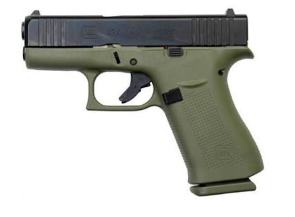 GLOCK 43X 9MM BATTLEFIELD GREEN NEW!!-img-0