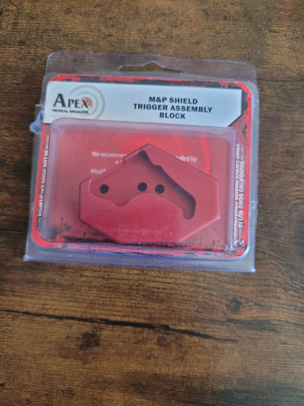 Apex M&P shield trigger Assembly Block-img-0