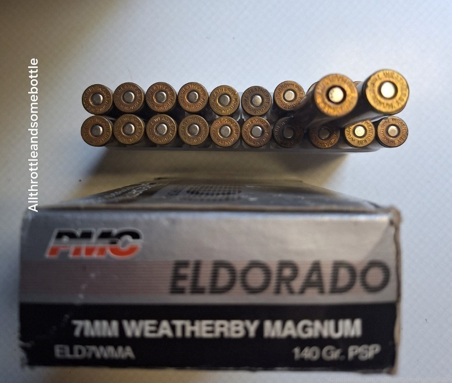 (102) rounds factory new 7MM Weatherby Magnum-img-5