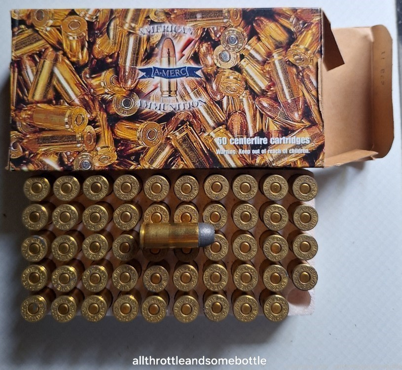 (50) rounds factory American Ammunition 45 Schofield 200 Gr RNL-FP-img-0