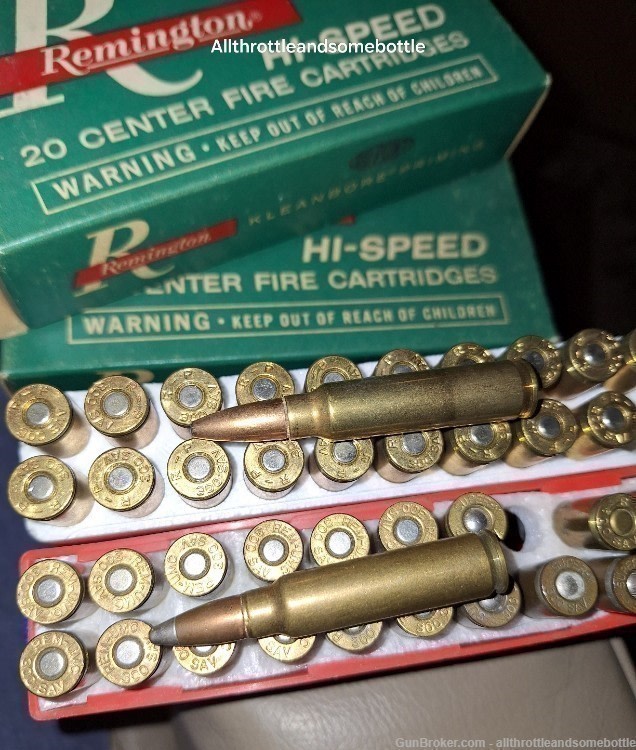 (60) rounds 300 Savage factory 180 Gr. soft point and mixed-img-1