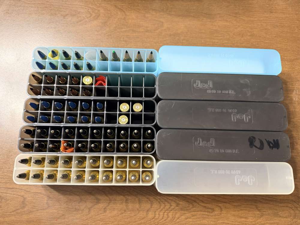 Lazzeroni 7.82 Patroit reloaded ammo lot 75 total loaded rounds -img-0