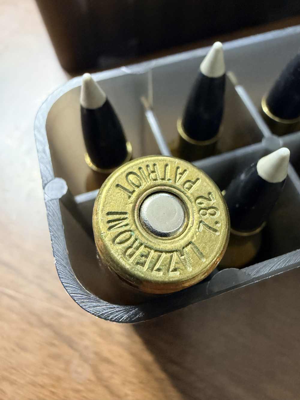 Lazzeroni 7.82 Patroit reloaded ammo lot 75 total loaded rounds -img-6