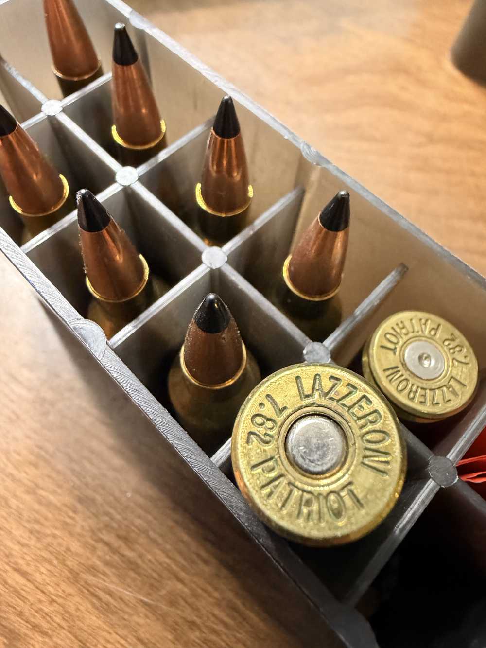 Lazzeroni 7.82 Patroit reloaded ammo lot 75 total loaded rounds -img-12