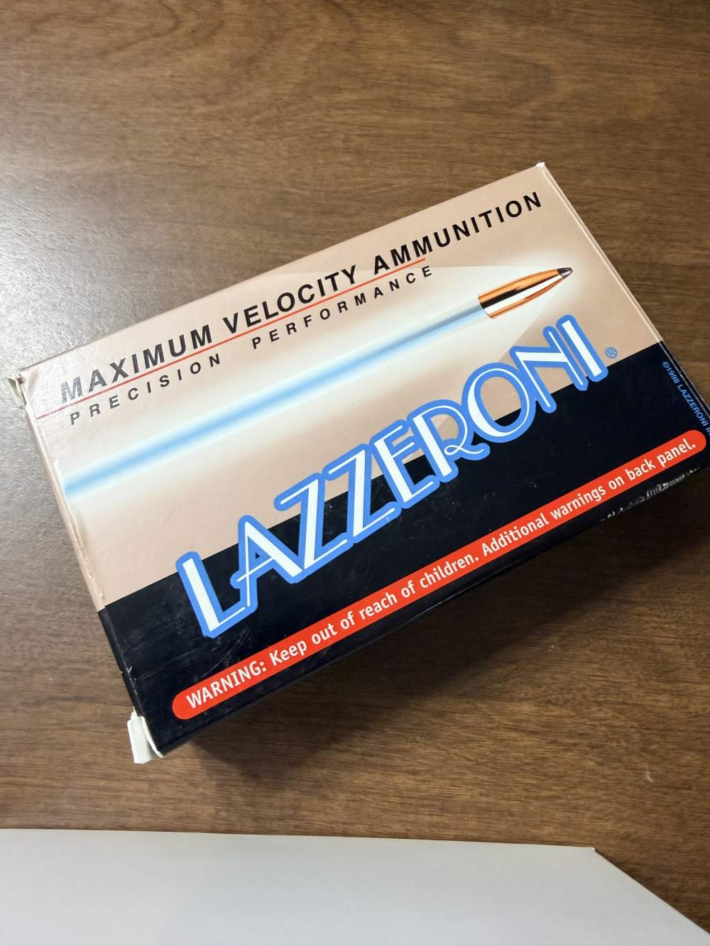 Lazzeroni 7.82 Patriot factory ammo 130 grain Barnes XBT 10 rounds -img-1