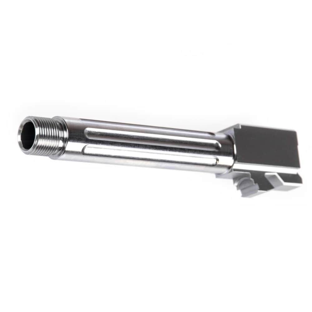 Glock 19 9mm Barrel THREADED Fluted Stainless Fits All Gens NEW-img-3