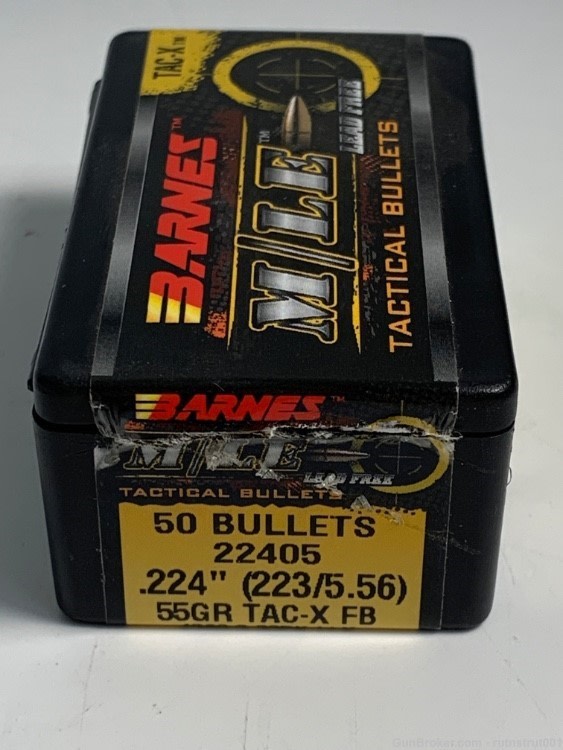 Barnes TAC-X FB .224 55gr 223/5.56 (30Ct.) -img-1