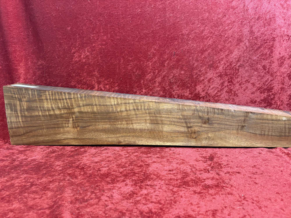 High-Grade English Claro Walnut Stock Blank Bold Grain for Custom Rifle-img-0