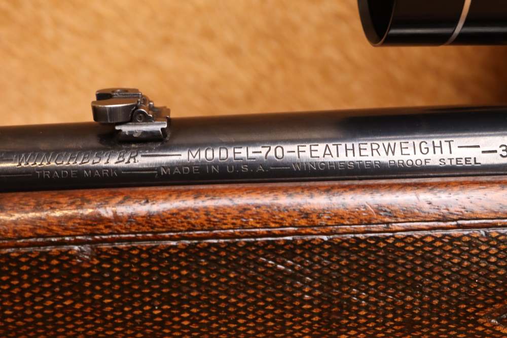 Winchester 70 Featherweight MFD. 1955 .30-06 22" Bolt-Action Rifle w/ Scope-img-27
