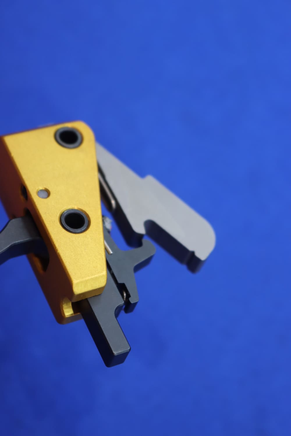 Timney AR15 Competition Trigger 667S 3LB Curved Blade Drop In Gold NEW AR-img-5