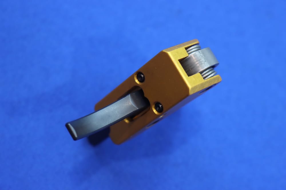 Timney AR15 Competition Trigger 667S 3LB Curved Blade Drop In Gold NEW AR-img-7