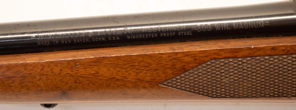 1981 Winchester Model 70 Westerner Bolt-Action Rifle .300 Win. mag / 24" -img-13