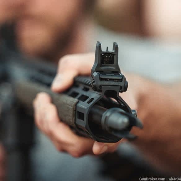 Sale PSA 7.5" 300 Blackout M-Lok AR-15 Pistol Black Magpul MBUS3 Sights-img-1
