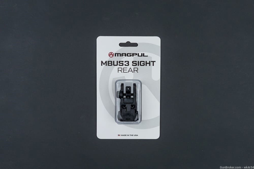 Sale PSA 7.5" 300 Blackout M-Lok AR-15 Pistol Black Magpul MBUS3 Sights-img-4