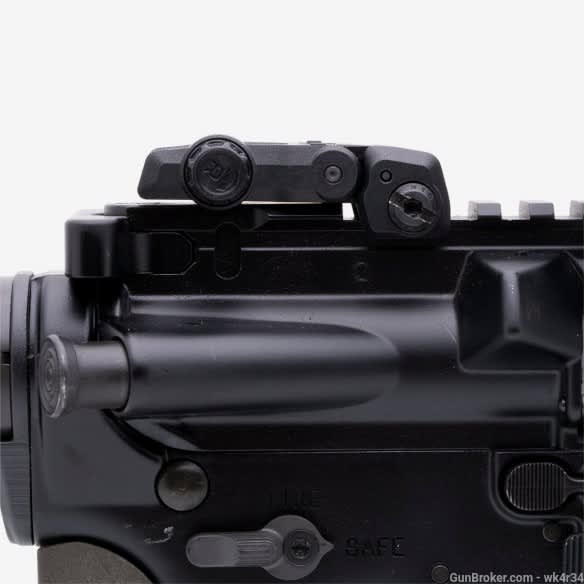 Sale PSA 7.5" 300 Blackout M-Lok AR-15 Pistol Black Magpul MBUS3 Sights-img-6