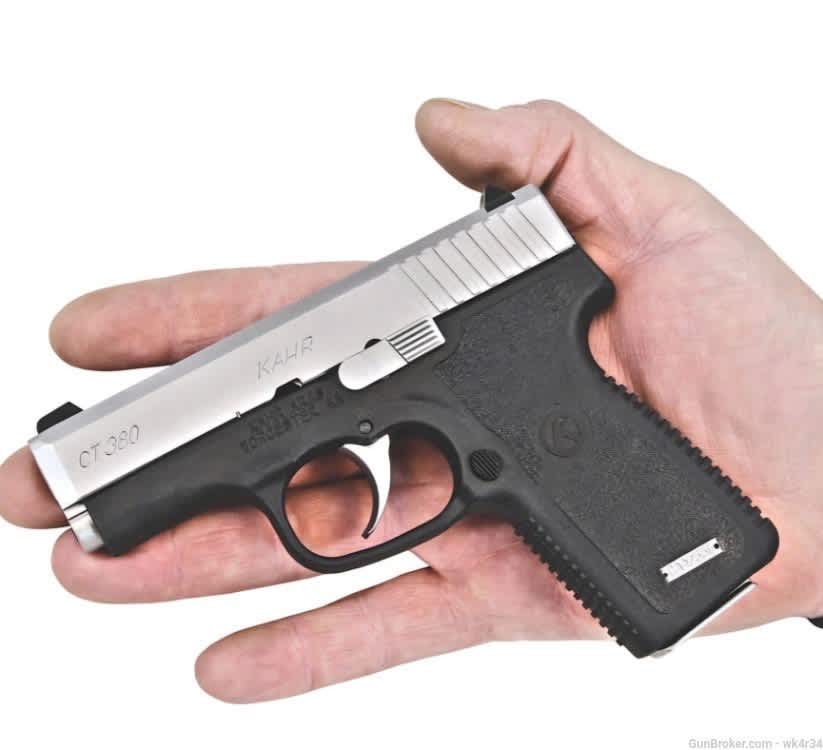 Kahr CT380, 380 ACP,Two tone, 7+1 rounds, Bodyguard, LCP, Walther , Shield-img-4