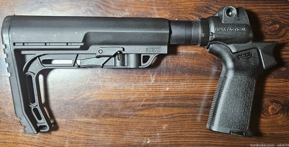 Mesa Tactical Mossberg 500 590 590A Mav88 Telescoping Stock Adapter -img-1