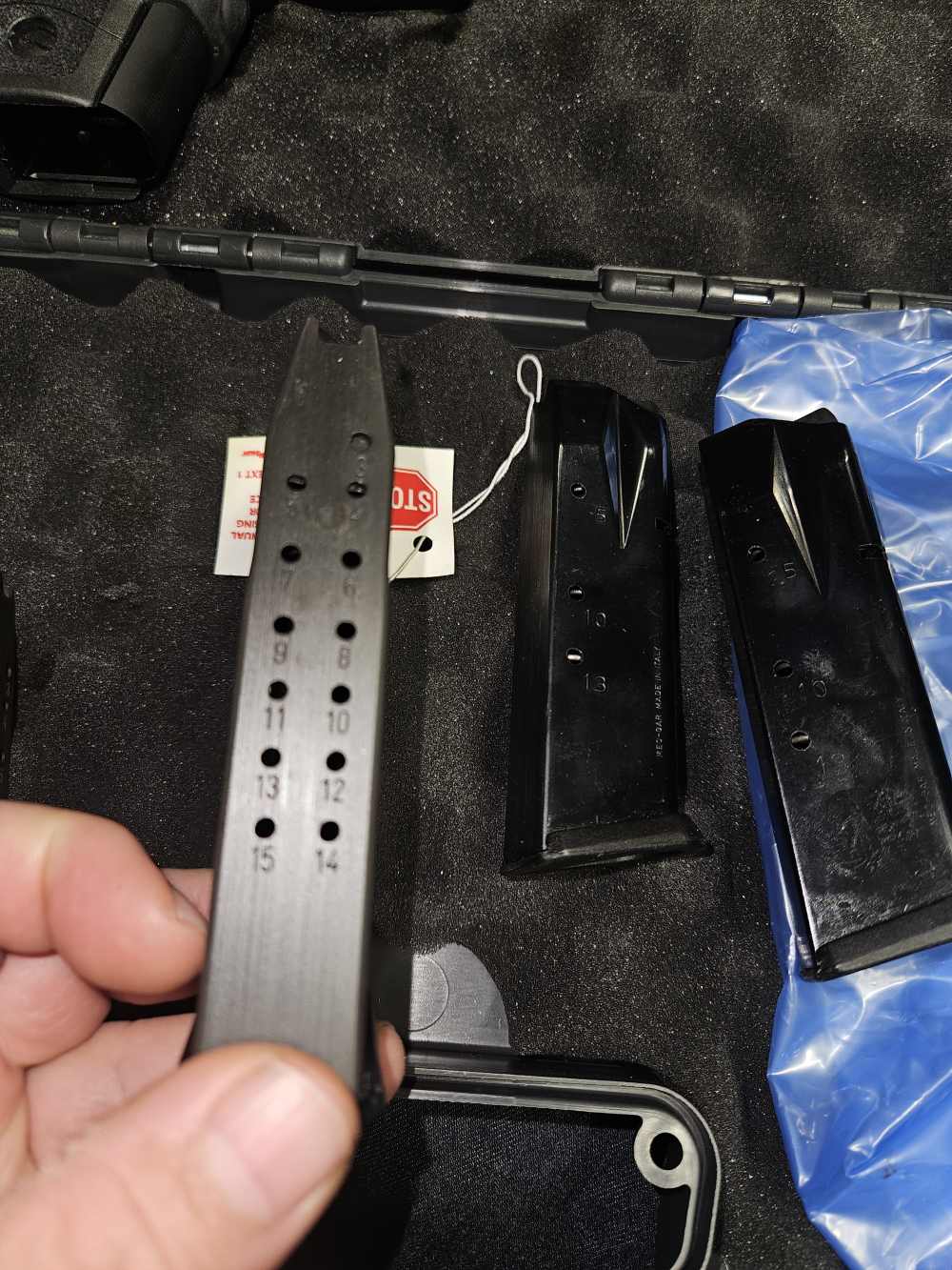 Sig Sauer P229 M11A1 9mm Laser grips Ngt Sights  5 mags P226 P228 G19 92FS-img-1