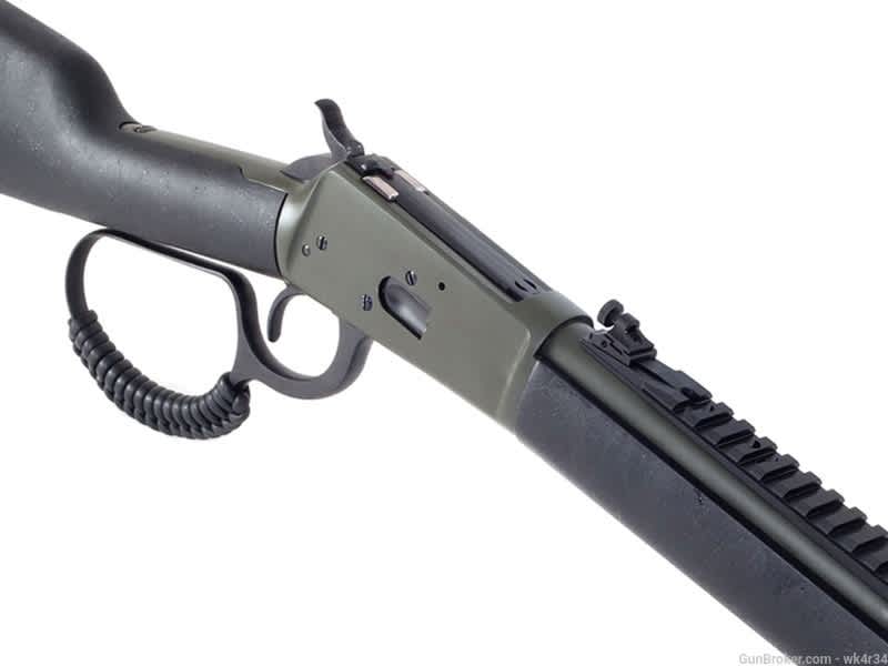 Rossi R92 44 Magnum OD Green Threaded Barrel Rifle  336 84 1884-img-6