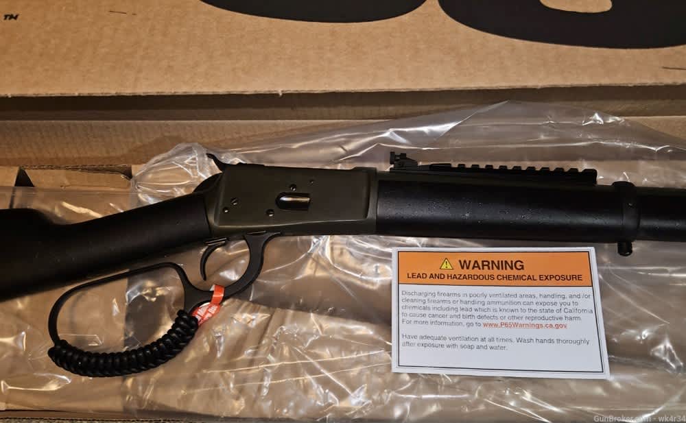 Rossi R92 44 Magnum OD Green Threaded Barrel Rifle  336 84 1884-img-3