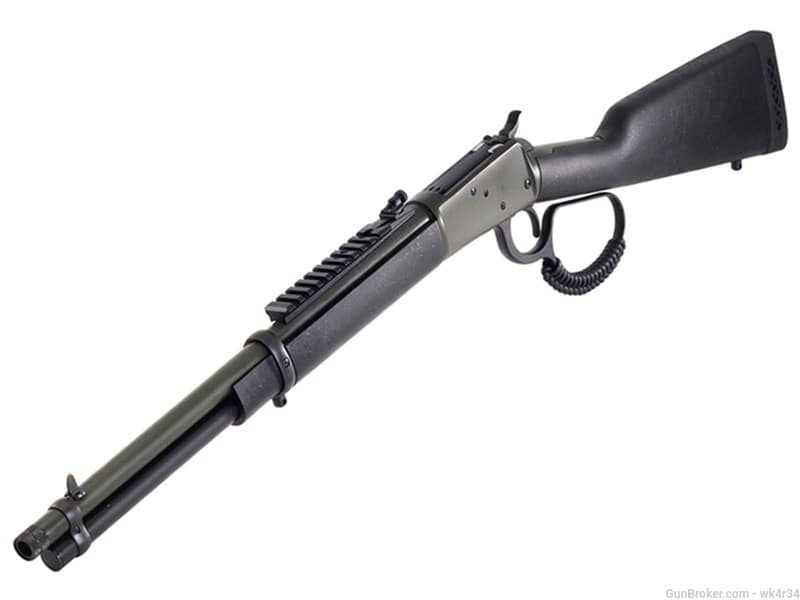 Rossi R92 44 Magnum OD Green Threaded Barrel Rifle  336 84 1884-img-4