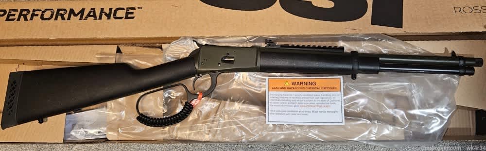 Rossi R92 44 Magnum OD Green Threaded Barrel Rifle  336 84 1884-img-0