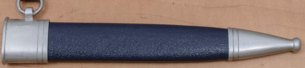 Modern N.S.F.K. Fliegermesser Dagger by “Helbig” with Scabbard & Hanger-img-17