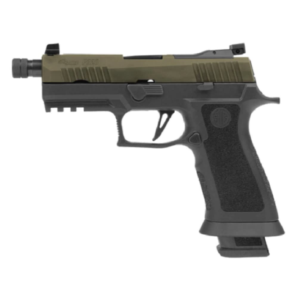 Sig P320 XCarry Two-Tone 9mm Moss Green/Gray 21rds Suppressor Ready 4.6-img-2