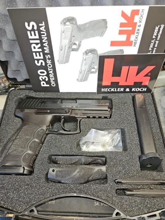 HK P30 V3 9mm, 2 17 rounds mags,P2000 VP9 P30 HK, P226, P229, G17-img-0
