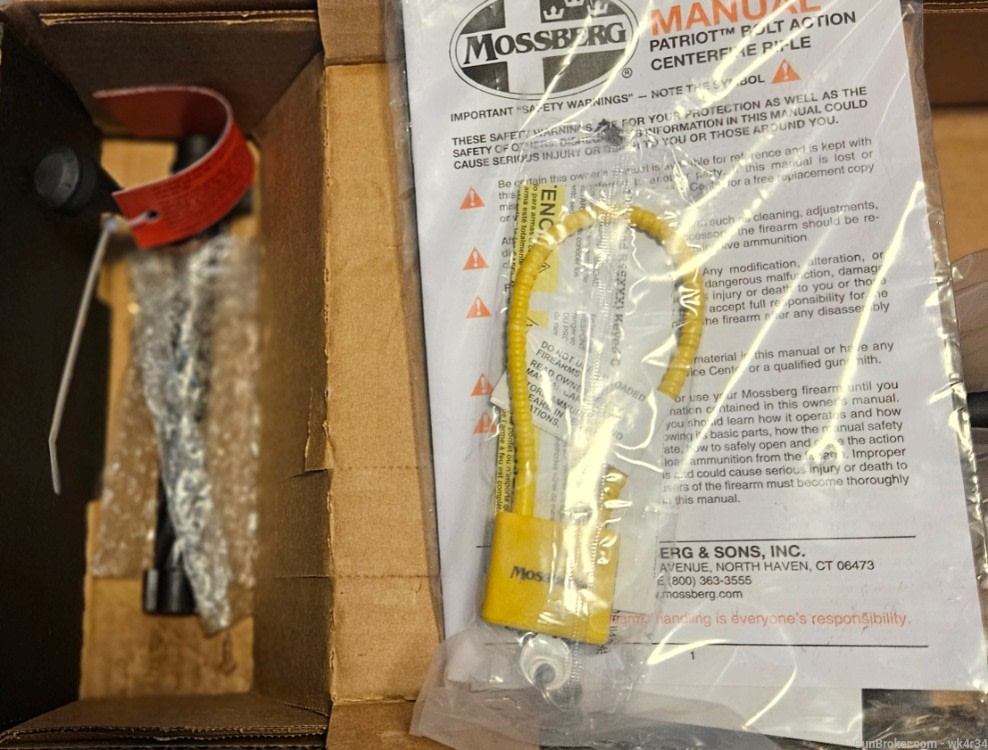 Mossberg Patriot Predator Threaded .450 Bush, FDE Scout Rifle Sights Ruger-img-1