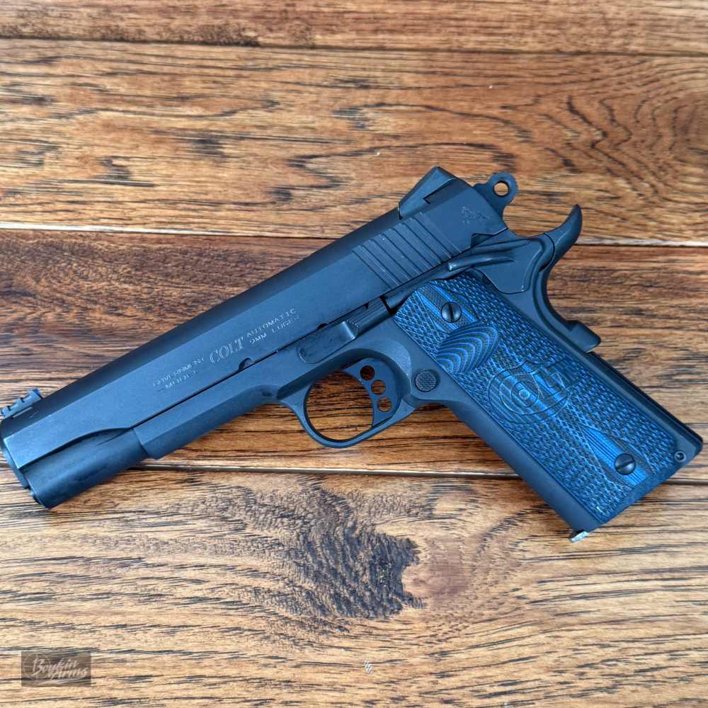 RARE Employee Owned Colt Prototype 1911 9mm Competition Model NM Barrel-img-5