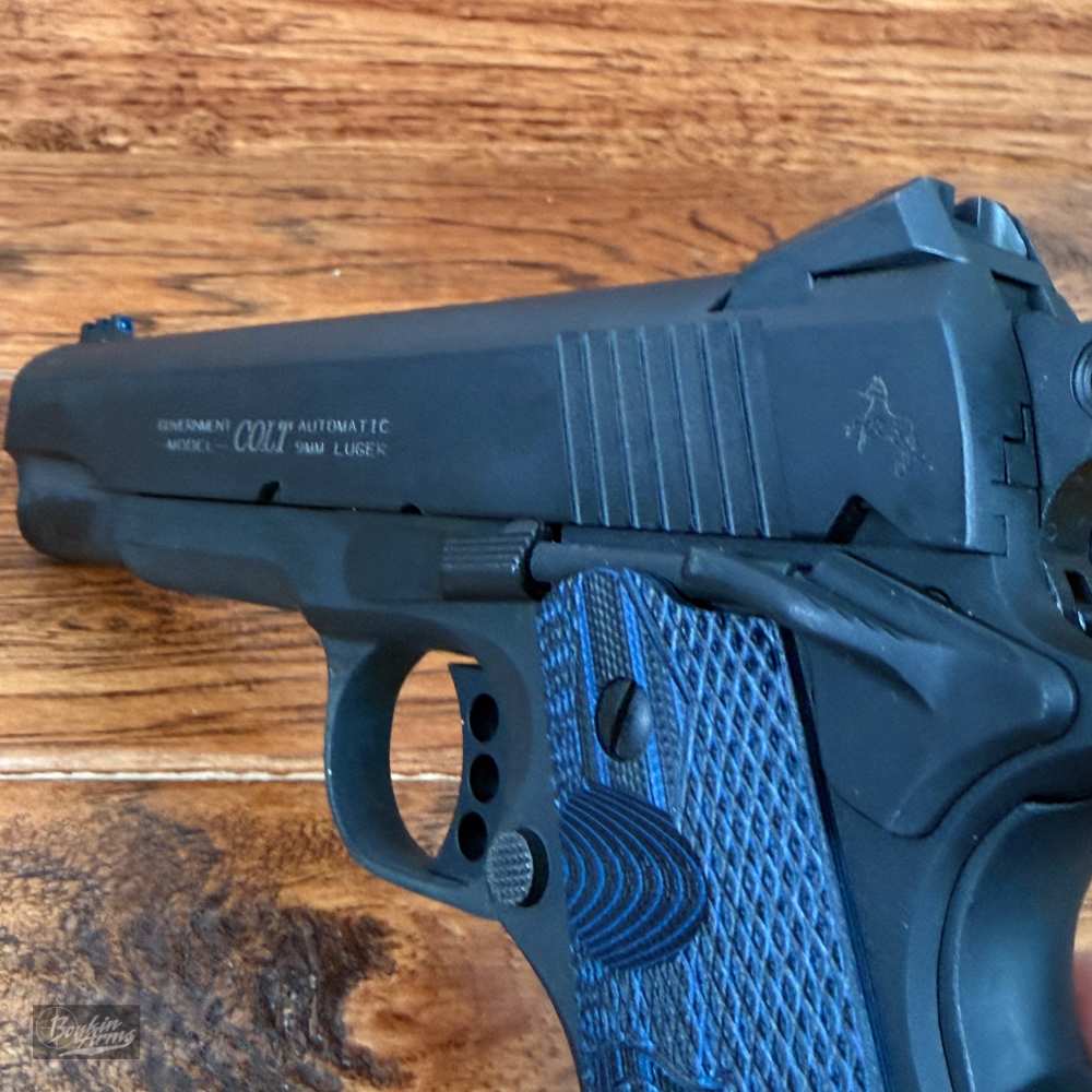 RARE Employee Owned Colt Prototype 1911 9mm Competition Model NM Barrel-img-16