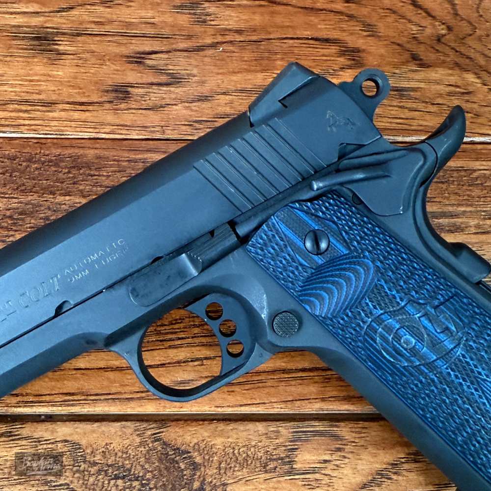 RARE Employee Owned Colt Prototype 1911 9mm Competition Model NM Barrel-img-7