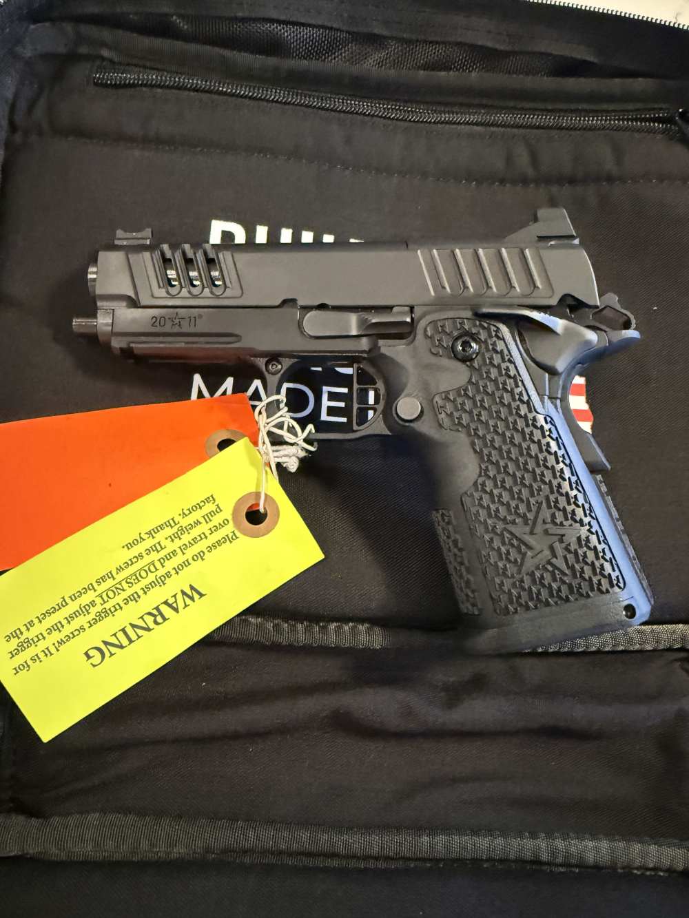 Staccato C2 w/ flat aluminum trigger (Like New). -img-1