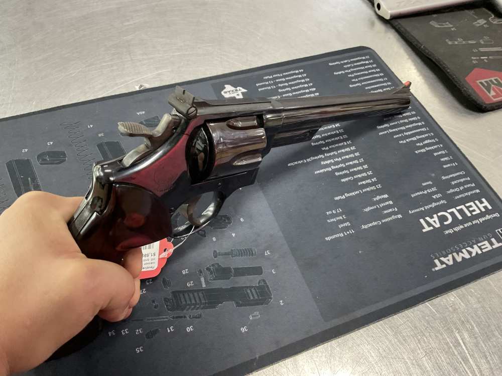 1986 Smith & Wesson 29-3 8” blued 44 MAG Revolver -img-17
